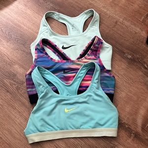 Lot of nike sports bras